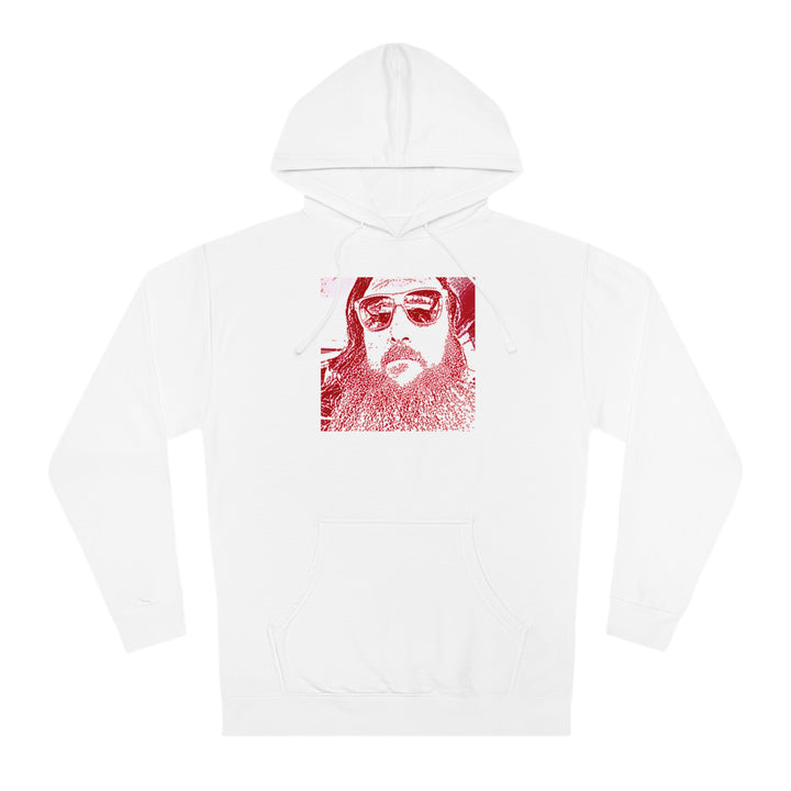 Red Beard Face Hoodie