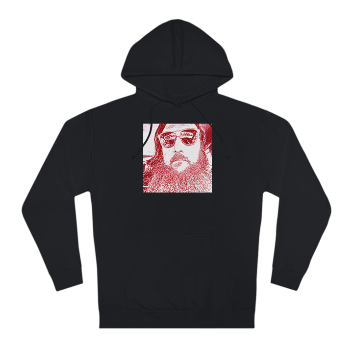 Red Beard Face Hoodie