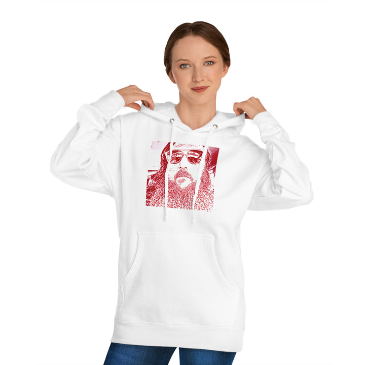 Red Beard Face Hoodie